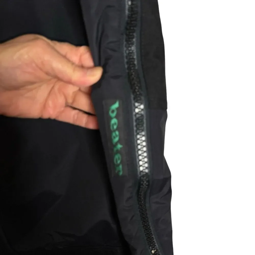 Beater Wear Unisex Black Weatherproof Ski Snowboard Pants Size Large